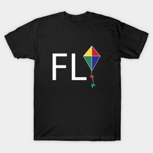 Fly text design T-Shirt